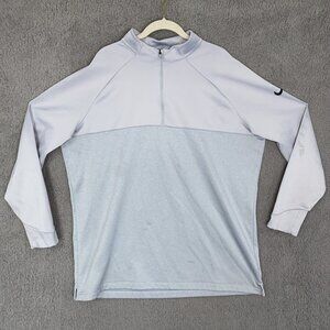 Nike Therma-FIT Golf Pullover 1/4 Zip Gray  Size  XXL